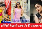 टीवी सीरियल की मशहूर अभिनेत्री वैशाली ठक्कर ने की आत्महत्या, पुलिस को मिला सुसाइड नोट