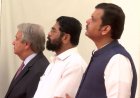 संयुक्त राष्ट्र महासचिव एंटोनियो गुटेरेस के साथ भारत के इन नेताओं ने मुंबई आतंकवादी हमले में मारे गए लोगों को दी श्रद्धांजलि