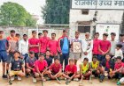 हॉकी खेल प्रतियोगिता में सूरौठ ने भरतपुर को हराया विजेता टीम के खिलाड़ियों को किया सम्मानित