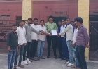 विद्या सम्बल योजना मे आरक्षित वर्ग को आरक्षण की मांग को लेकर भीम आर्मी ने मुख्यमंत्री के नाम SDM को दिया ज्ञापन