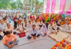 बौद्ध धम्म के रीति रिवाजों के साथ शांति पाठ हुआ सम्पन्न