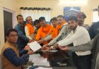 टोडाभीम क्षेत्र में हुई गाय की निर्मम हत्या के संदर्भ में हिंडोन एसडीएम को सौंपा ज्ञापन