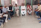 भारत जोड़ो यात्रा को लेकर राहुल प्रियंका गांधी सेना कांग्रेस करौली के कार्यकर्ताओं की मीटिंग आयोजित