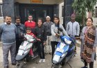 कालीबाई भील मेधावी स्कूटी योजना से छात्राऐं लाभाविन्त