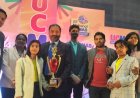 नित्या एवं विजुअल आर्य यूसी मास नेशनल अवॉर्ड से सम्मानित हुए