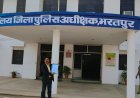 भरतपुर सेन्ट्रल जेल मे जेलर द्वारा की जा रही चौथ बसूली की शिकायतों को लेकर जिला जज,कलेक्टर व एस.पी.से मिले -राजा भईया