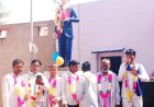 निसूरा, शेखपुरा में भारत रत्न डॉ बी आर अंबेडकर की जयंती पर शोभायात्रा ,रैली का आयोजन