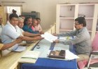 स्टाम्प विक्रेता एसोसिएशन कि ओर से पंजीयन एवं मुद्रांक उपनिरीक्षक एवं पदेन कलेक्टर भरतपुर के नाम तहसीलदार को सौंपा ज्ञापन