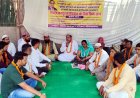 बेमियादी धरने के 10वें दिन ऑल इण्डिया शिया फाउंडेशन सहित मुस्लिम समाज के लोग धरने पर बैठे