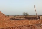 Karauli: जाटव का पुरा ( गुरदह ) में बन रहे अम्बेडकर भवन की दीवार तेज आंधी में ढही