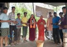 भाजपा प्रदेश कार्यसमिति की सदस्य शिवानी दायमा ने कांग्रेस सरकार के विरोध में बांटे काले पत्रक
