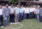 प्रांतीय विद्युत मजदूर मंडल फैडरेशन इंटक यूनियन का सदस्यता ग्रहण कार्यक्रम