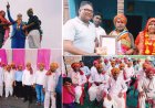 नगला खरबेरा में स्वतंत्रता प्राप्ति के बाद पहला रिटायरमेंट, खुशी से झूम उठे सभी ग्रामवासी