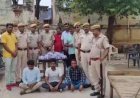 धौलपुर: अवैध हथियार तस्करों के खिलाफ बड़ी कार्यवाही करते हुए 10 अवैध देशी कट्टा तीन जिंदा कारतूस सहित तीन तस्कर गिरफ्तार