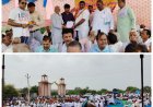 विश्व आदिवासी दिवस समाज के समारोह में होतम सिंह जाटव ने की शिकरत