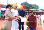 ब्लड डोनेशन के क्षेत्र में सराहनीय कार्य करने पर पुष्पेंद्र जिला स्तर पर हुए सम्मानित