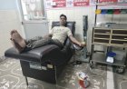 राजस्थान पुलिस के जवान ने डिलेवरी पेसेंट को रक्तदान कर बचाई मरीज़ की जान