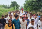 रारा सायपुर में नव क्रमोन्नत स्कूल के उद्घाटन में पहुंचे करौली विधायक का ग्रामीणों ने किया भव्य स्वागत