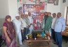 लोजपा संस्थापक रामविलास पासवान की पुण्यतिथि भरतपुर में मनाई