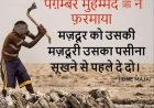 "मोहमद साहब एक महान मानवतावादी इंसान थे" चेतन बैरवा