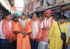 Karauli: गुमानो माता की आरती कर रविन्द्र मीना ने पदयात्रियों को किया रवाना