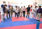 भरतपुर धौलपुर महाविद्यालय ताइक्वांडो प्रतियोगिता हुई आयोजित