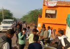 हिंडौन सिटी: पंचमुखी हनुमान जी मंदिर पर अन्नकूट प्रसादी वितरण