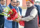 पुलिस महानिदेशक व महानिरीक्षक कॉन्फ्रेंस मुख्यमंत्री ने किया गृह मंत्री अमित शाह का स्वागत