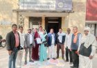 करौली: आगामी चुनावों को बैलेट पेपर से कराने की मांग को लेकर दिया ज्ञापन