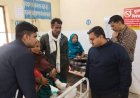 करौली : जिला कलेक्टर नीलाभ सक्सेना ने जिला चिकित्सालय का किया औचक निरीक्षण