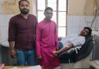 Karauli: रक्तवीर पुष्पेन्द्र गारूवाल ने रक्तदान कर बचाई बच्ची की जान