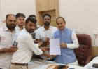 फर्स्ट ग्रेड परीक्षा तिथि में बदलाब की माँग को लेकर भाजपा प्रदेशाध्यक्ष को सौंपा गया ज्ञापन