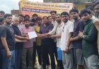 Karauli: एग्री ब्लड फाउंडेशन के सदस्यों ने चार सूत्रीय मांगों का नायब तहसीलदार को सौंपा ज्ञापन
