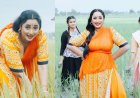 भोजपुरी सुपरस्टार रानी चटर्जी की नई फिल्म "इमरती दीदी" की शूटिंग ज़ोरों पर, सलवार सूट में फोटो वायरल