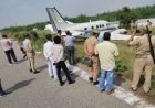 मोहम्मदाबाद हवाई पट्टी पर जेट विमान दुर्घटना से बाल-बाल बचा, चार यात्री और दो पायलट सुरक्षित
