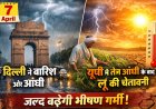 दिल्ली-यूपी मौसम खबर: आज बारिश से राहत, आने वाले दिनों में 40°C पार तापमान