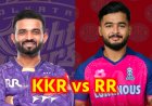 RR vs KKR Live Match Report 2026: Eden Gardens में Rajasthan Royals की तेज शुरुआत, टॉस जीतकर पहले बल्लेबाजी का फैसला