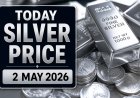 Silver Price Today: 2 मई 2026 को चांदी की कीमतों में रिकॉर्ड तेजी, ₹2.50 लाख के पार निकला भाव; जानें मुख्य कारण