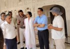 जयपुर पर्यटन: मुख्य सचिव वी. श्रीनिवास ने किया आमेर महल का निरीक्षण; पर्यटन बुनियादी ढांचे को मजबूत करने और भित्ति चित्रों के संरक्षण के दिए निर्देश
