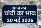 आज का चांदी का भाव: 20 मई 2026 - प्रमुख शहरों में कीमतों का ताजा अपडेट