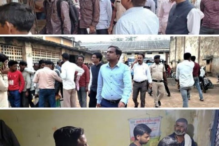 कलेक्टर चैतन्य बोले जितने भी किसान आये है, उन सभी को खाद वितरण सुनिश्चित किया जायेगा
