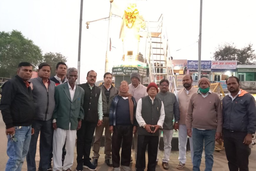 भारतरत्न डॉ भीमराव अंबेडकर के परिनिर्वाण दिवस पर दी गई श्रद्धांजलि