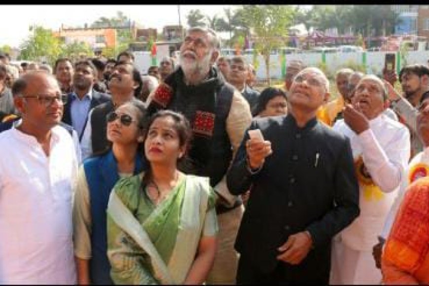 झारखण्ड राज्यपाल बोले सरदार बल्लभ भाई पटेल जी के चित्र इसलिए लगाते हैं कि हमे उनके चित्र को देखकर उनके आदर्शों का ज्ञान हो सके