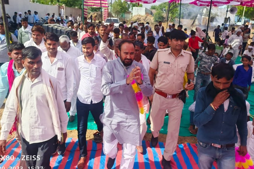 Karauli : सैनी समाज के पद दंगल कार्यक्रम में क्षेत्रीय विधायक लाखन सिंह कटकड़ ने मुख्य अतिथि के रूप में की शिरकत