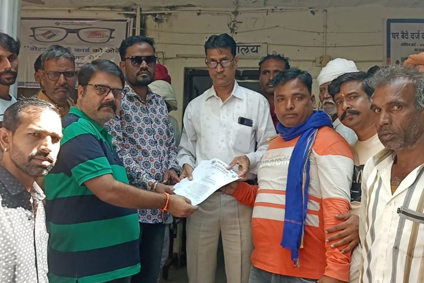 भीलवाड़ा: रायपुर दलित युवक का अपहरण सर्व संगठनों ने सौंपा राज्यपाल के नाम ज्ञापन