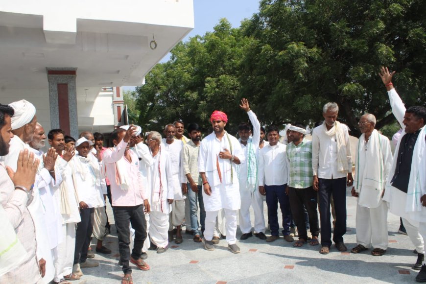 करौली: कटकड़ क्षेत्र के 20 गांवों में बसपा प्रत्याशी रविन्द्र मीना ने किया जनसंपर्क, मांगा जनसमर्थन