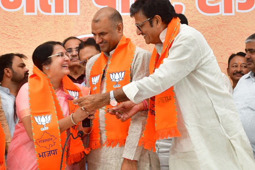 कांग्रेस एवं आम आदमी पार्टी को लगा तगड़ा झटका, कांग्रेस एवं आम आदमी पार्टी के कई नेताओ ने थामा भाजपा का दामन