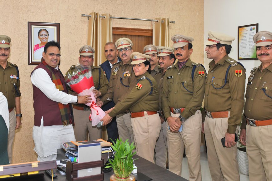 आरपीएस एसोसिएशन के पदाधिकारियों की मुख्यमंत्री से शिष्टाचार भेंट