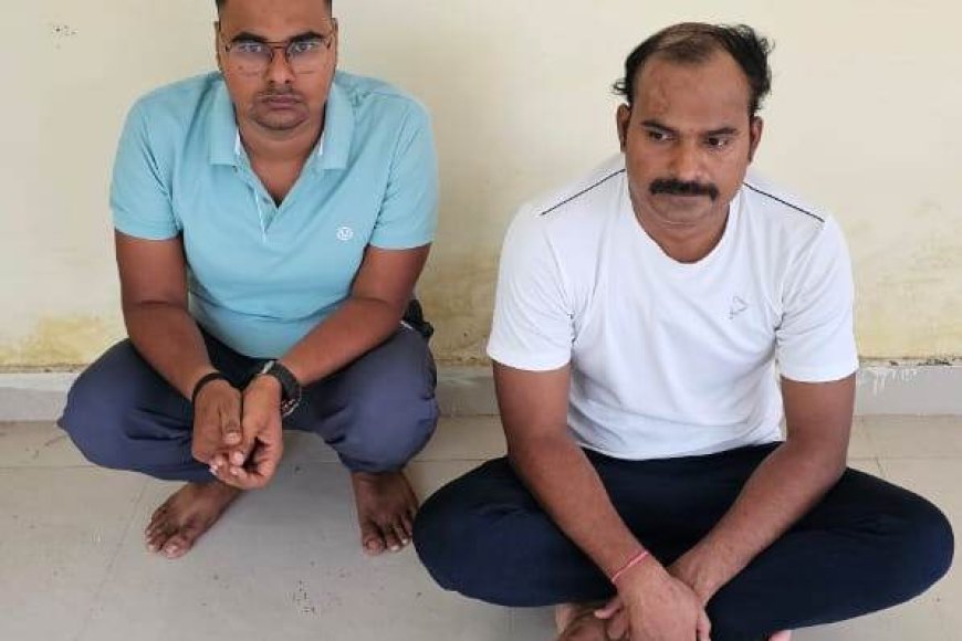 बारां में पुलिस थाना अटरू का हैड कानिस्टेबल एवं दलाल 10 हजार रुपये रिश्वत लेते रंगे हाथों गिरफ्तार