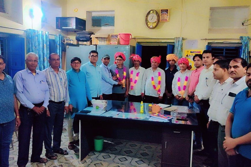 राजस्थान शिक्षक संघ अंबेडकर ब्लॉक करौली का आज सर्व सहमति से हुआ निर्विरोध चुनाव